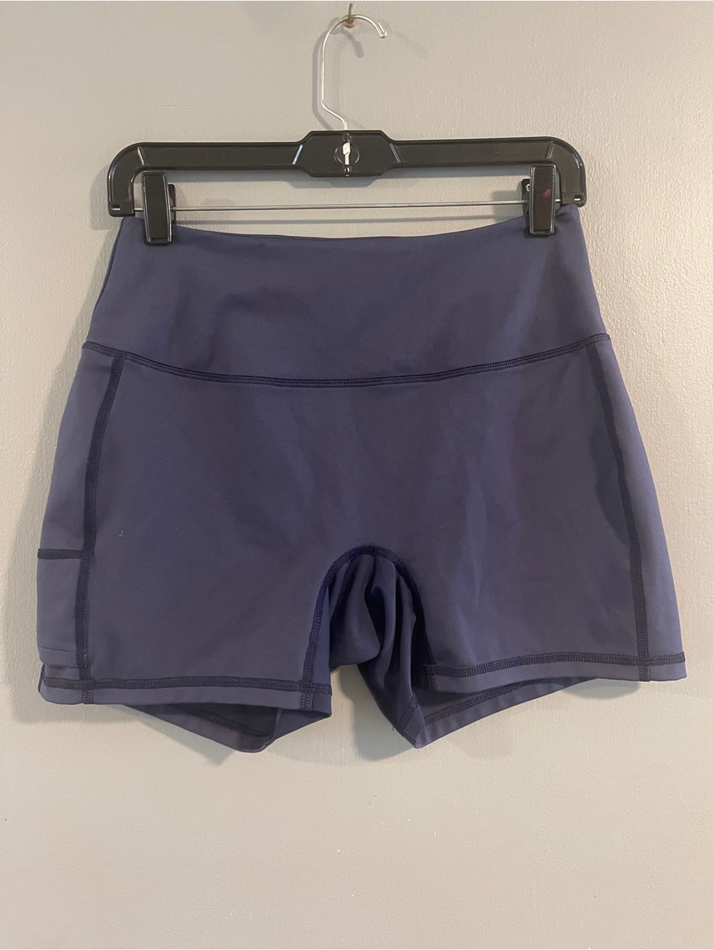 Peter Millar Shorts Womens Medium Bike Yoga Golf Upf 50 Active Workout Navy Blue
